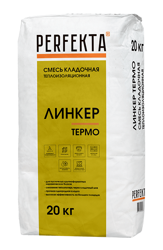 Смесь кладочная теплоизоляционная Линкер Термо