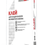 Клей для кладки блоков из ячеистого бетона