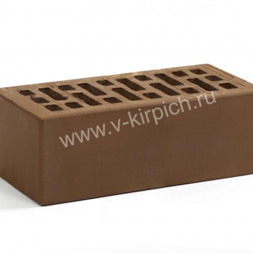 Кирпич лицевой керамический утолщенный терракотовый М150 ГОСТ 530-2012