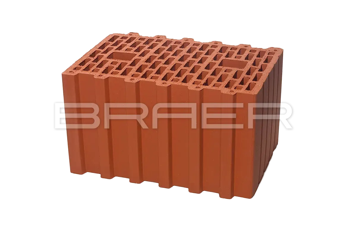 Керамические блоки BRAER Ceramic Thermo 10.7 НФ (Крупноформатный поризованный блок 38)