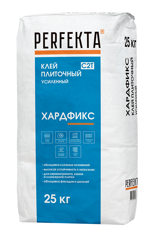 Клей плиточный усиленный Хардфикс C2 Т