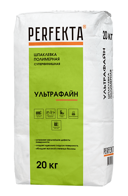 Шпаклевка полимерная суперфинишная Ультрафайн