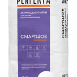Затирка для плитки эластичная водоотталкивающая Смартшов белый