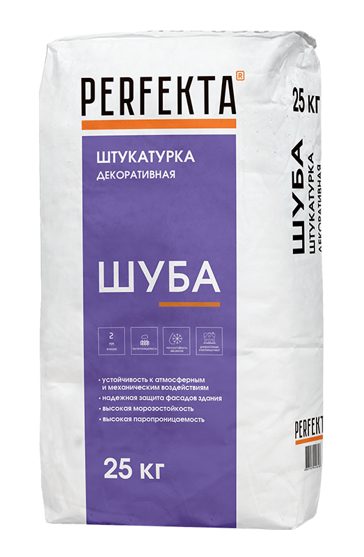 Штукатурка декоративная Шуба 2 мм