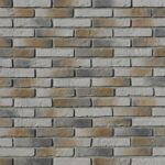 Рядовая плитка White Hills Бергамо брик 370-80 с расшивкой 1