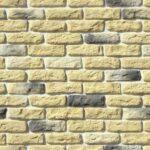 Рядовая плитка White Hills Брюгге брик 315-30 с расшивкой 1