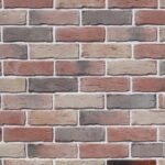 Рядовая плитка White Hills Сити брик 378-90 с расшивкой 1