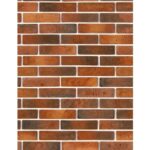 Рядовая плитка White Hills Терамо брик 353-70 с расшивкой 1
