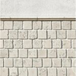 Рядовая плитка White Hills Тоскана 565-00 с расшивкой 1 см