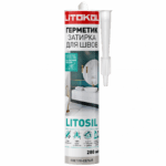 Герметик-затирка силиконовый LITOSIL Светло-серый