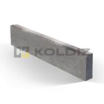 Бордюр садовый БР 100.20.8 (1000х200х80мм) "Оникс Коралловый"