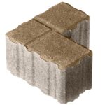 Тротуарная плитка П10-10 200×200х100 Стандарт Горчичный