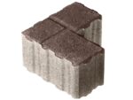 Тротуарная плитка П10-10 200×200х100 Стандарт Коричневый