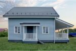 Металлочерепица Классик ("Classic") v02 0,5 Satin RAL 7016 антрацитово-серый — изображение 2