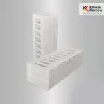 Кирпич керамический Красная Гвардия 0.7 НФ Белый Rock 250x85x65 мм