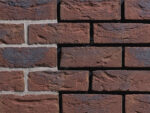 Кирпич ручной формовки Engels Blauw paars antiek, DF 215x100x65 мм
