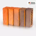 Кирпич керамический Красная Гвардия 0.9 НФ Flash Аккорд Coral 250x85x88 мм