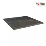 Клинкерная ступень плоская угловая Paradyz Scandiano Brown 300x300x11 мм