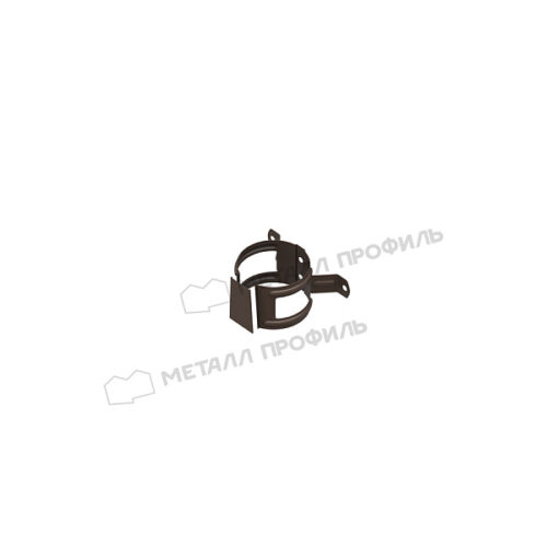 Держатель трубы (на дерево) МЕТАЛЛ ПРОФИЛЬ  Freeze D100 DarkBrown