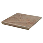 Клинкерная ступень угловая Paradyz Mattone Pietra Beige 330x330x11 мм