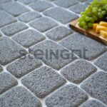 Тротуарная плитка Steingot Granit Premium Классика Fumo Bello, микс размеров
