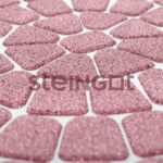 Тротуарная плитка Steingot Granit Premium Классика круговая Rosa Sardo, микс размеров