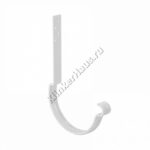 Крюк крепления желоба длинный (14 см) Aquasystem D125 мм, GreenCoat Pural BT, RR 20 (белый)
