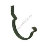 Крюк крепления желоба короткий Aquasystem D150 мм, GreenCoat Pural BT, RR 11 (зеленый)