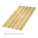 Профлист МЕТАЛЛ ПРОФИЛЬ НС-35x1000-A (ECOSTEEL_MA-01-Сосна-0,5)