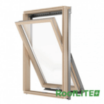 Окно мансардное Rooflite Стандарт 78х140 AAY M8A B900 PLUS (однокамерное, ручка снизу)