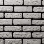 Гипсовая плитка под кирпич Air Stone Париж А02, белая