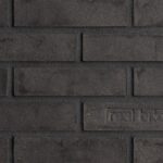 Минеральная плитка ручной формовки REAL BRICK Графитовый Базовый, 0.5NF 250x65x20 мм