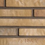 Минеральный кирпич ручной формовки REAL BRICK Бежевый Plain, 0.5 Ригель 440x50x50 мм