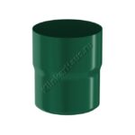 Соединитель трубы муфта Aquasystem D100 мм, GreenCoat Pural BT, RAL 6005 (зеленый)