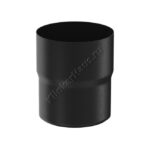 Соединитель трубы муфта Aquasystem D90 мм, GreenCoat Pural BT matt, RR 33 (черный)