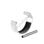 Соединитель желоба Aquasystem D125 мм, GreenCoat Pural BT, RR 20 (белый)