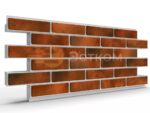 Термопанели на пенополистероле с клинкером BestPoint Retro Brick Chili — изображение 2