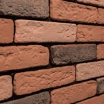 Гипсовая плитка под кирпич Air Stone Токио А01.40, оранжевая — изображение 2