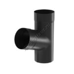 Тройник Aquasystem D90 мм, GreenCoat Pural BT matt, RR 33 (черный)