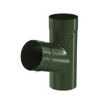 Тройник Aquasystem D90 мм, GreenCoat Pural BT, RR 11 (зеленый)