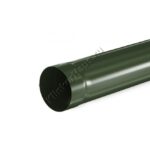 Труба водосточная 1м Aquasystem D100 мм, GreenCoat Pural BT, RR 11 (зеленый)