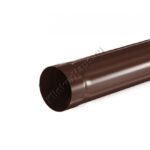 Труба водосточная 3м Aquasystem D100 мм, GreenCoat Pural BT, RAL 8017 (коричневый)