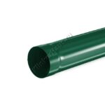 Труба водосточная 3м Aquasystem D90 мм, GreenCoat Pural BT, RAL 6005 (зеленый)