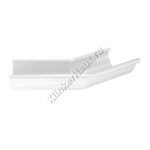 Угол 135 гр внешний Aquasystem D125 мм, GreenCoat Pural BT, RR 20 (белый)