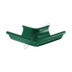 Угол 90 гр внешний Aquasystem D125 мм, GreenCoat Pural BT, RAL 6005 (зеленый)