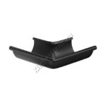 Угол 90 гр внешний Aquasystem D150 мм, GreenCoat Pural BT matt, RR 33 (черный)