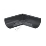 Угол 90 гр внутренний Aquasystem D125 мм, GreenCoat Pural BT, RR 23 (серый)
