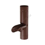 Водосборник Aquasystem D100 мм, GreenCoat Pural BT, RAL 8017 (коричневый)