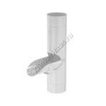 Водосборник Aquasystem D100 мм, GreenCoat Pural BT, RR 20 (белый)
