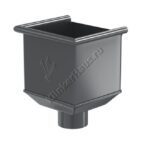 Воронка водосборная Aquasystem D100 мм, GreenCoat Pural BT, RR 23 (серый)